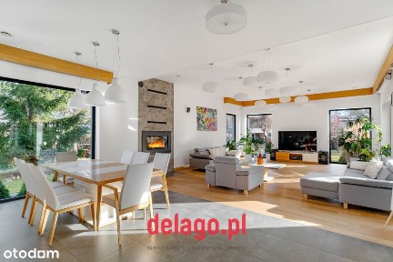 Nowoczesny dom w malowniczym Konstancinie