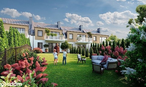 Bezczynszowe 3 pokojowe mieszkanie z dużym ogrodem 230 m2