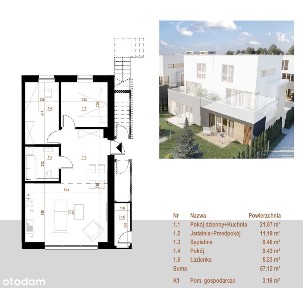 Parter z ogrodem | 4 pokoje | Spokojna okolica