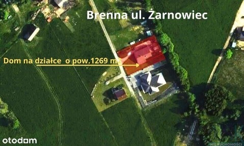 Nowoczesny dom z kominkiem w Brennej