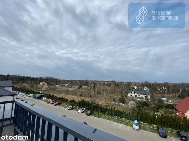 Taras dookoła, przy lesie, słoneczneJabłonna