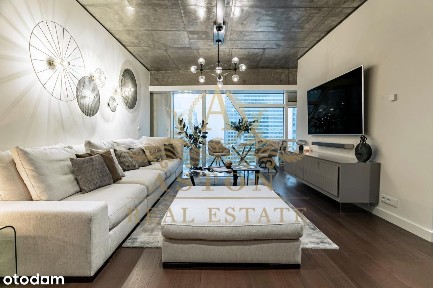 Spectacular apartment on 22nd floor on Złota 44