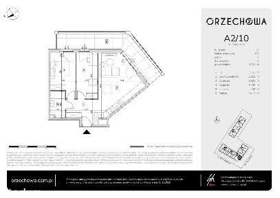 3-pokojowe mieszkanie 57m2 Bezpośrednio