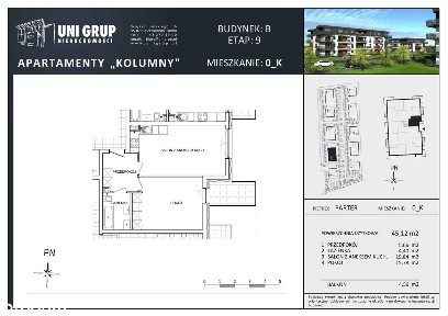 Apartamenty Kolumny | mieszkanie 2-pok. | B10