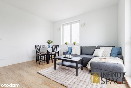 Ciche 2-pokojowe mieszkanie z balkonem | Garaż