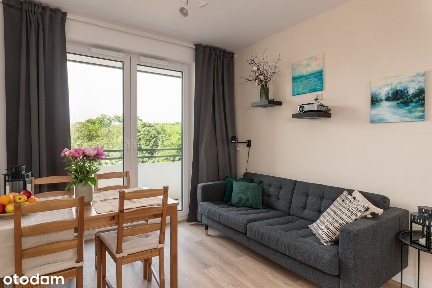 Współczesne mieszkanie 2-pokojowe z balkonem | Bez prowizji