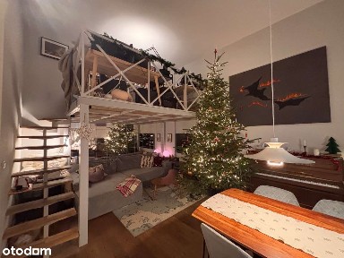 Unikatowe mieszkanie z antresolą i ogrodem | 4 m wysokości | parking