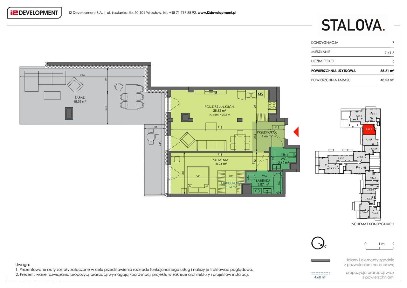 Stalova | mieszkanie 2-pok. | 7.K1.3