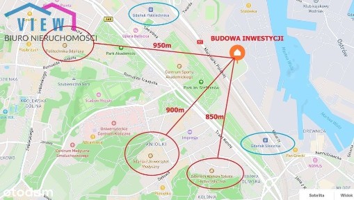 Kawalerka/Wrzeszcz/Obok Politechnika i GUMED