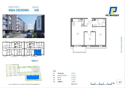 3-pokojowe mieszkanie 47m2 Bez Prowizji