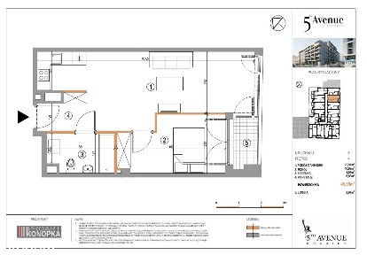 Komfortowy Apartament 2 pokojowy w CENTRUM - TERAZ tylko 14 000 zł/m2
