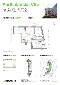 4-pokojowe mieszkanie 67m2 + balkon Bezpośrednio