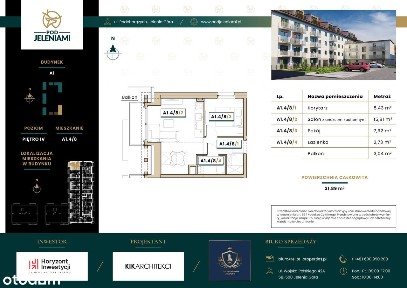 Pod Jeleniami | mieszkanie 2-pok. | A1.4/8