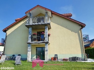 Kompleks wypoczynkowy nad Bałtykiem.