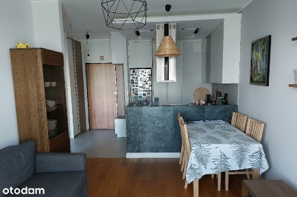 Nowoczesne, ciche, 2-pokojowe mieszkanie z balkonem w Wilanowie