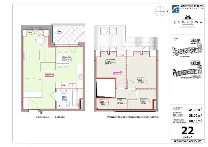 Kamienica Zamkowa | mieszkanie C22