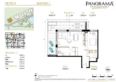 Luksusowe apartmenty z dużym tarasami i ogrodami