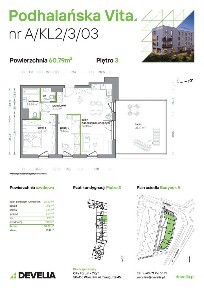3-pokojowe mieszkanie 60m2 + taras Bez Pośredników