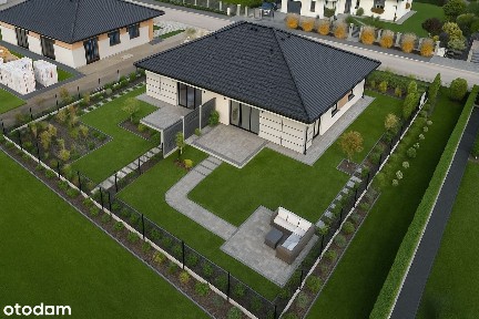 Nowoczesny Dom Jednorodzinny Dwu Lokalowy w Budowi