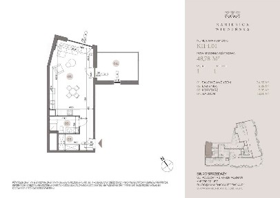 Kamienica Wiedeńska | mieszkanie 1-pok. | K11-1.01