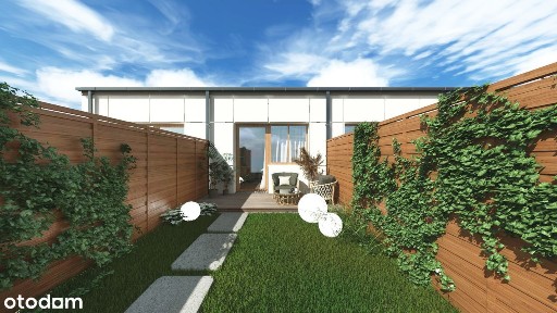 Nowy Dom Szeregowy z Klimatyzacją i Ogródkiem! Pełna Własność!