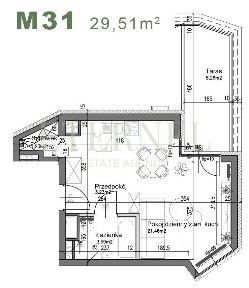 Kompaktowe mieszkanie 1-pokojowe 29,51 m Czyżyny