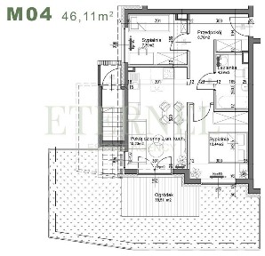 Trzypokojowe mieszkanie z ogródkiem 46,11m Czyżyny