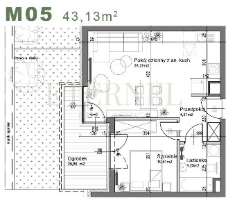 Funkcjonalne mieszkanie 2-pokojowe z ogródkiem 43m