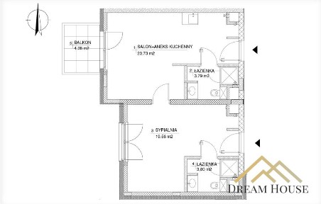 2-pokojowe mieszkanie w sercu Wilanowa