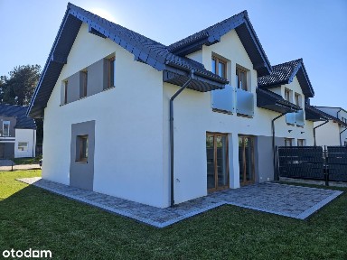 Nowy dom, 5-pokojowy z garażem +taras i ogród