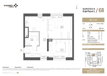 Garbary 68 | mieszkanie 2-pok. | M38