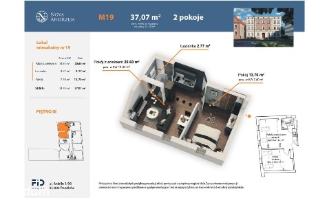 2 Pokoje w Super Cenie | Klimatyczne Poddasze