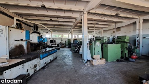 Praszka ul. Kopernika Hala produkcyjno-magazynowa ok.1 000 m² +biura