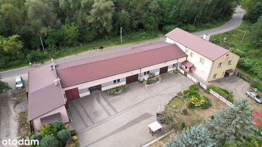 OBIEKT HANDLOWO-USŁUGOWY O POW.969M2+BUD. GOSP\DZIAŁKA 8266M2\ĆMIELÓW