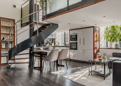 Dwupoziomowy Loft + Projektor 150 Cali