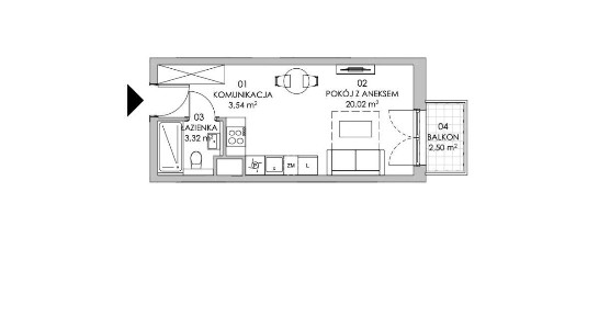 Nowa kawalerka 27 m2 ze schowkiem i parkingiem