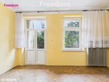 3 pokojowe mieszkanie z ogrodem do remontu