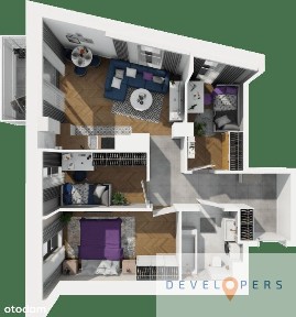 Rodzinne M3 z halą garażową w cenie