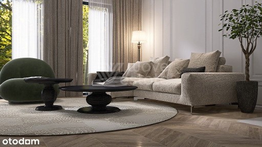 Dwupoziomowe nowoczesne mieszkanie z 3 balkonami