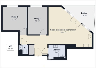 3 pokoje * piękny widok * dobry dojazd do centrum