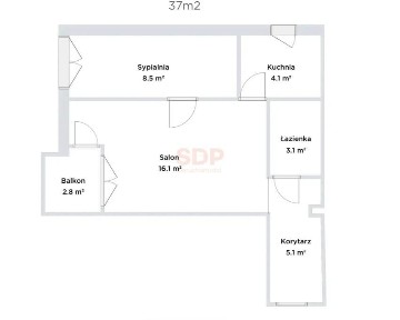 Możliwość podziału na trzy pokoje - blisko rynku