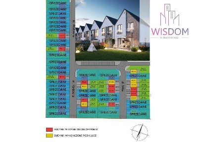 Dom w standardzie dewelop. (parter+piętro) ogródek