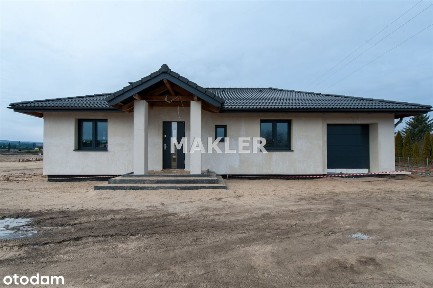 Dom-110m2- działka- 1030m2 -stan surowy,otwarty