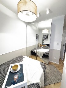 Kawalerka z aneksem sypialnianym- nowy budynek, świeżo wykończone