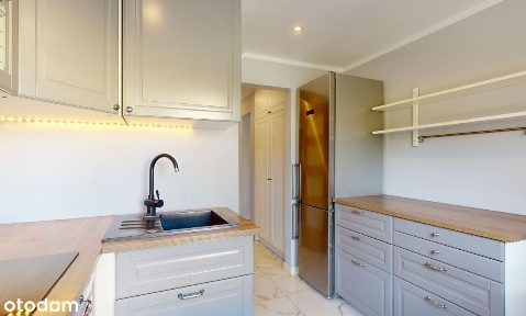 Duża kawalerka z kuchnią po remoncie