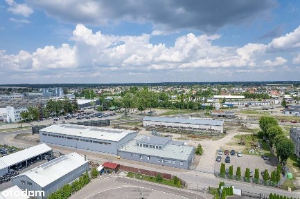 Budynek produkcyjny z częścią administracyjno-socjalną +wiata, Mogilno