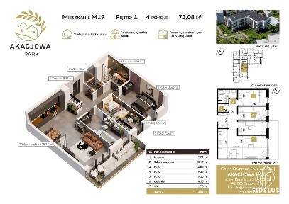 Rodzinne M4 z widokiem na staw