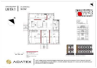 Nowa Dąbrowa | mieszkanie 4-pok. | EE4.1