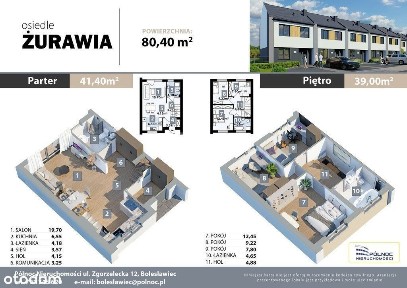 Nowa inwestycja - domy w Bolesławcu, pompa ciepła