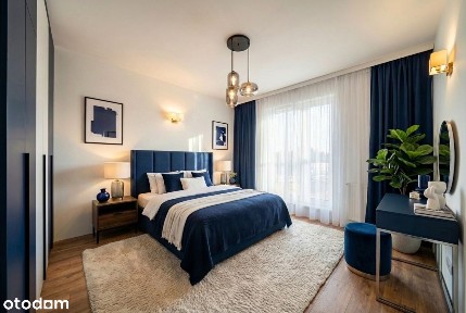 Tramwaj, zieleń i sklepy na osiedlu | Dwustronne | 3 pokoje